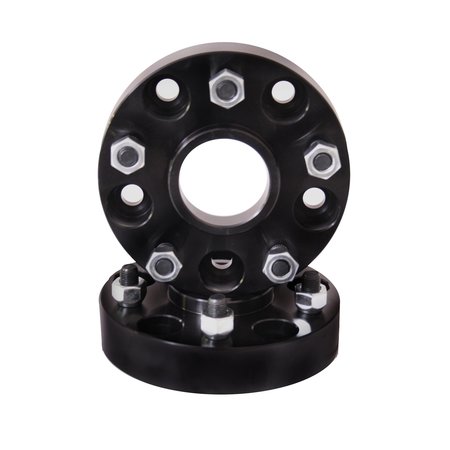 RUGGED RIDGE 84-06 WRANGLER WHEEL SPACERS, 1.5-INCH, 5 X 4.5-INCH BOLT PATTERN 15201.08